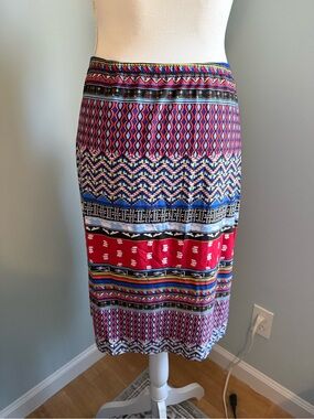 Sunny Leigh casual skirt, elastic oil span extra large